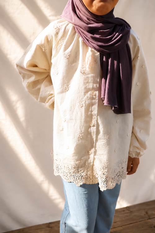 Embroidered Floral Tunic