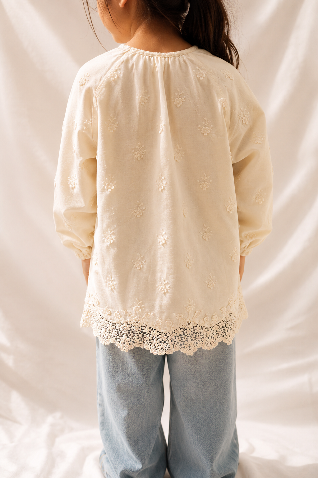 Embroidered Floral Tunic